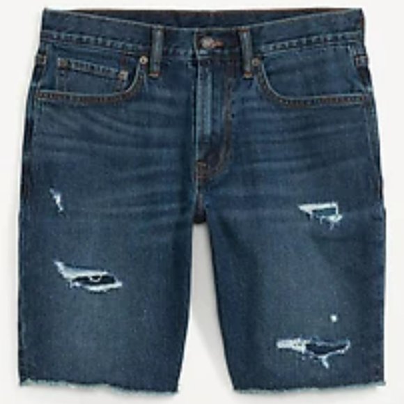 Slim Built-In Flex Cut-Off Jean Shorts - Picture 3 of 7